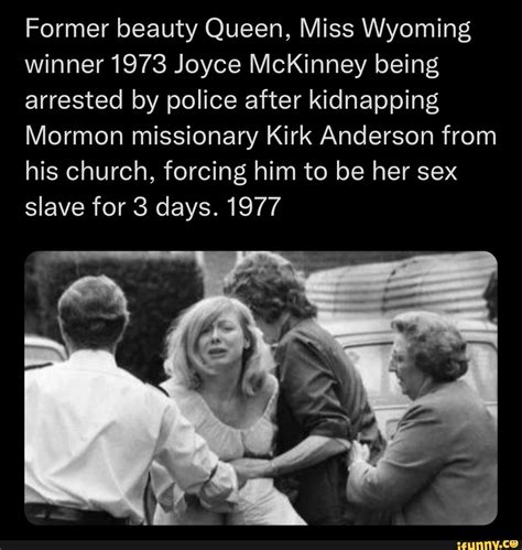 joyce mckinney|The beauty queen, the Mormon sex slave and the bizarre crime。